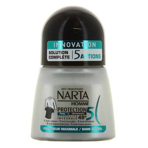 [NR-PROTECTION-ROLL 14] Protection 5 Roll On 50ml For Men Narta 