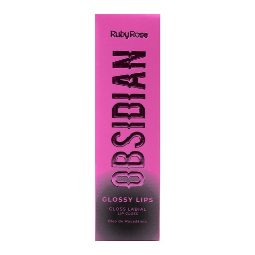 Obsidian Glossy Lips Ruby Rose
