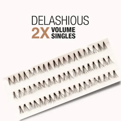 [SM-LESH 2X VOLUME] Lashes Delashious 2x Volume-Singles Samoa