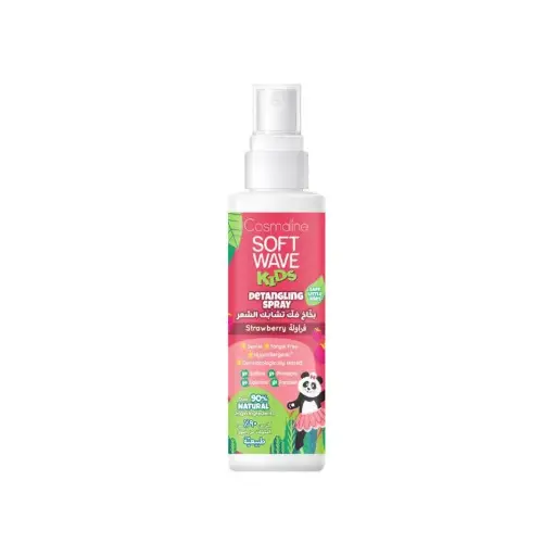 [B0003867] Soft Wave Kids Detangling Spray Strawberry 125ml Cosmaline