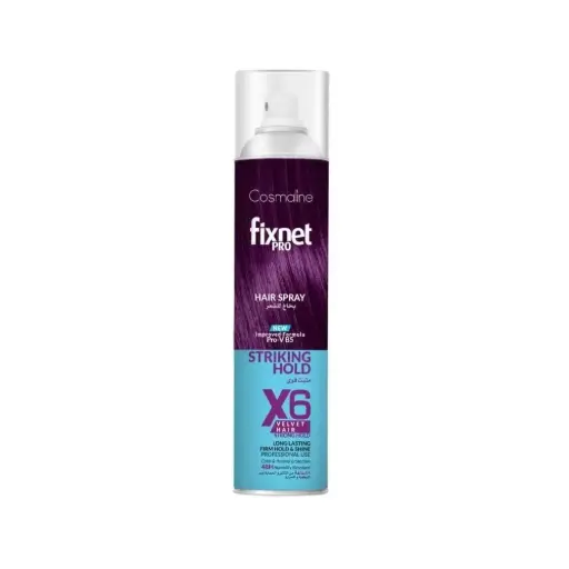 [B0003460] Fixnet Pro Hair Spray Strong Hold X6 500ml Cosmaline