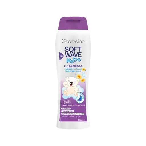 [B0004059] Soft Wave Kids Sweet Bubbles Shampoo 400ml Cosmaline