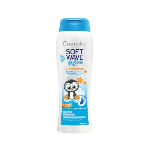 [B0003960] Soft Wave Kids Cotton Cloud Shampoo 400ml Cosmaline
