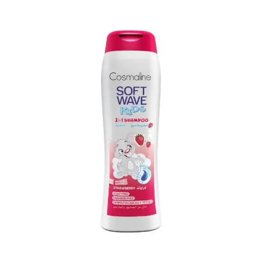 [B0003467] Soft wave Kids Strawberry Shampoo 400ml Cosmaline