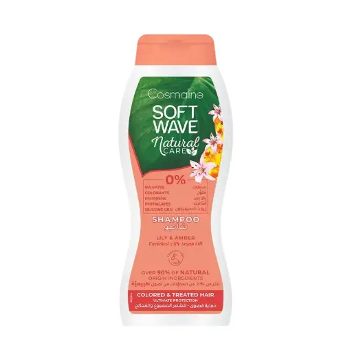 [B0004125] Soft Wave Shampoo Natural Care  Colored 400ml Cosmaline