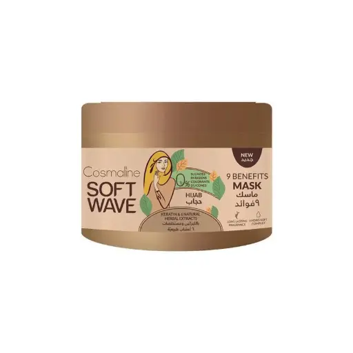[B0004119] Soft Wave Hijab Sulfte Free Hair Mask 450ml Cosmaline