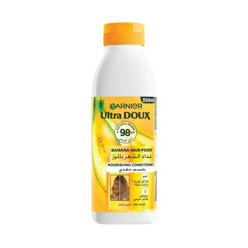 [UD-BANANA-HFOOD] Ultra Doux Hair Food Banana & Shea Conditioner 350ml Garnier