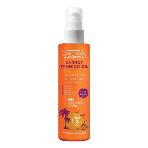 [B0020067 CM-GS-CARROT] Glowing Skin Carrot Tanning Oil 190Ml Cosmaline