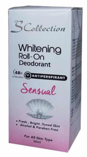 [SC-Sensual-ROLL] Whitening Roll On 50ml S.Collection