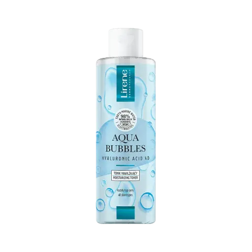 [LIR-TONER-HYALURONIC] Aqua Bubbles Hyaluronic Acid 4D Toner Lirene
