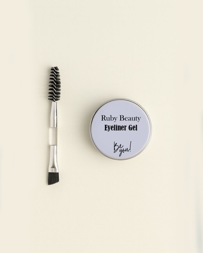 [RB-4041-EYELINER] Long-Lasting Eyeliner Gel with Brush Ruby Beauty