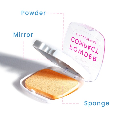 Compact Powder Full Coverage Matte Finish Ruby Beauty