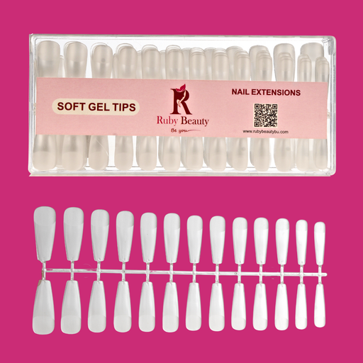 [RB-806] Plastic Nail Ruby Beauty