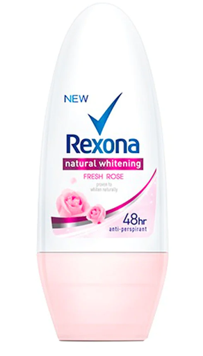 [RX-NATUREL-ROLL] Naturel Whitening Anti Prespirant Roll On 50ml For Women Rexona