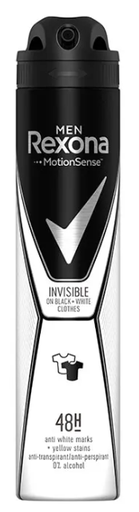 [RX-B&W-DEO] B&W Invisible Anti Prespirant Deo 200ml For Men Rexona