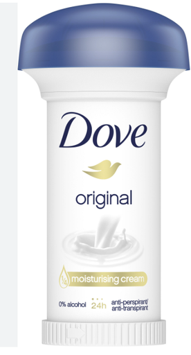 [DV-ORIGINAL-ROLLON] Original Deo stick Cream 50ml Unisex Dove