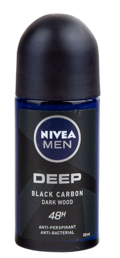 [NV-DEEP-ROLL] Deep Black Carbon Roll On For Men Nivea