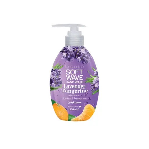 [B0020131] Soft Wave Hand Wash Lavender Tangerine 550ml Cosmaline 
