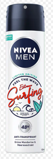 [NV-EXTREME-DEO] Extreme Surfing Deo 150ml For Men Nivea