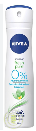 [NV-FRESHPURE-DEO] Fresh Pure Deo 150ml For Women Nivea