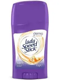 [SS-STICK-DV] Derma Vitamin E Deo Stick 45G lady Speed Stick  