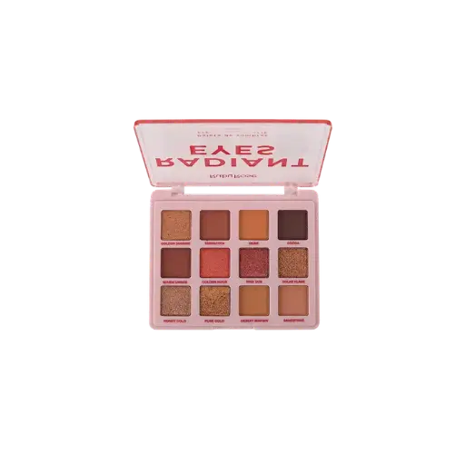 [HB-E2201-EYESH-RE] Radiant Eyes Eyeshadow Palette Pink Ruby Rose