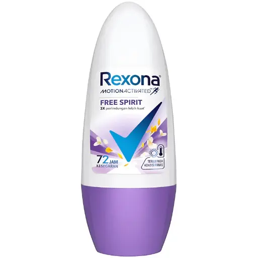 [RX-ROLL-F] Free Spirit Roll On 45ml For Women Rexona