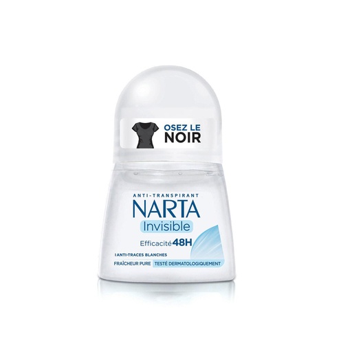 [D3905503 NR-INVISIBLE-ROLL] Invisible Roll On 50ml For Women Narta