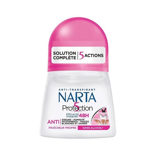 [D3905000] Protection 5 Roll On 50ml For Women Narta