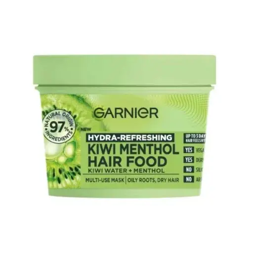 [C7228200] Ultra Doux  Kiwi Menthol Hair Food 390ml Garnier
