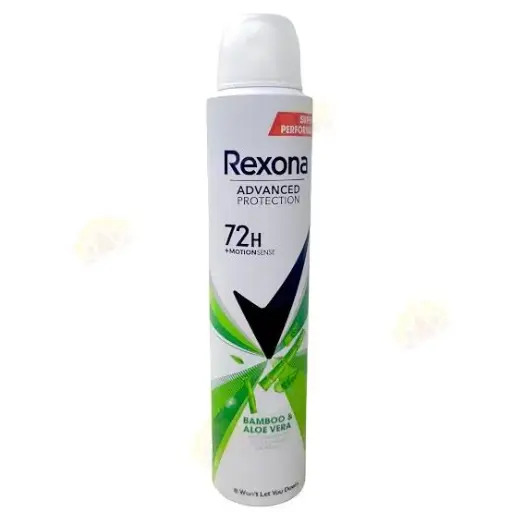 [RX-DEO-BA] Bamboo & Aloe Vera Deo 200ml For Women 72H Rexona 