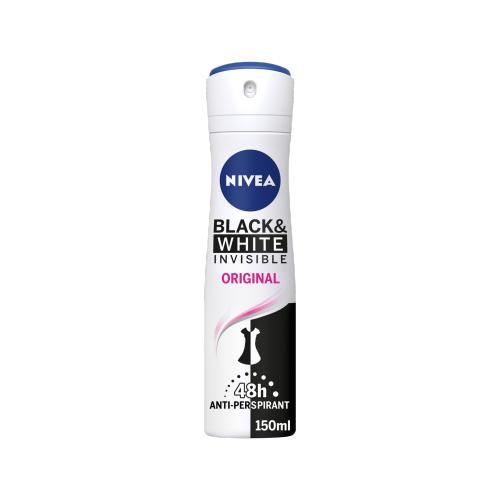 [NV-B&W2_DEO] B&W Invisible Original 150ml For Women Nivea