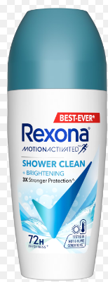 [RX-SC-ROLL] Shower Clean Brightening  Roll On For Women Rexona